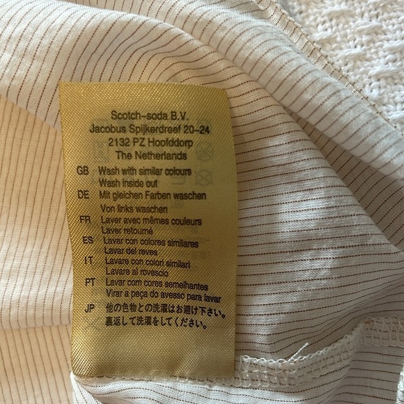 5‎ for $25 Maison Scotch Sleeveless Top size 1 - Picture 6 of 7